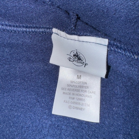 Navy Blue Zip Up Hoodie - Picture 3 of 3